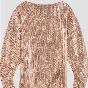 🎀Zara pink sequins dress